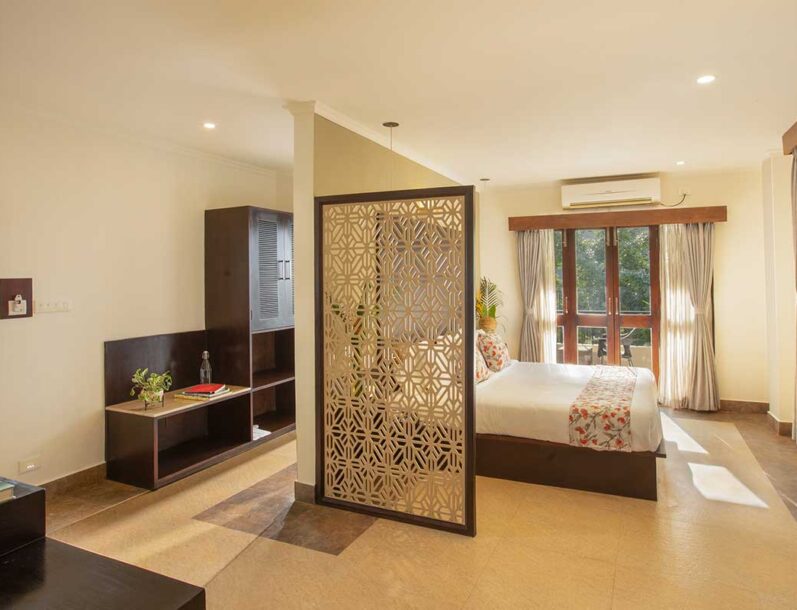 Deluxe room at Simala Retreat